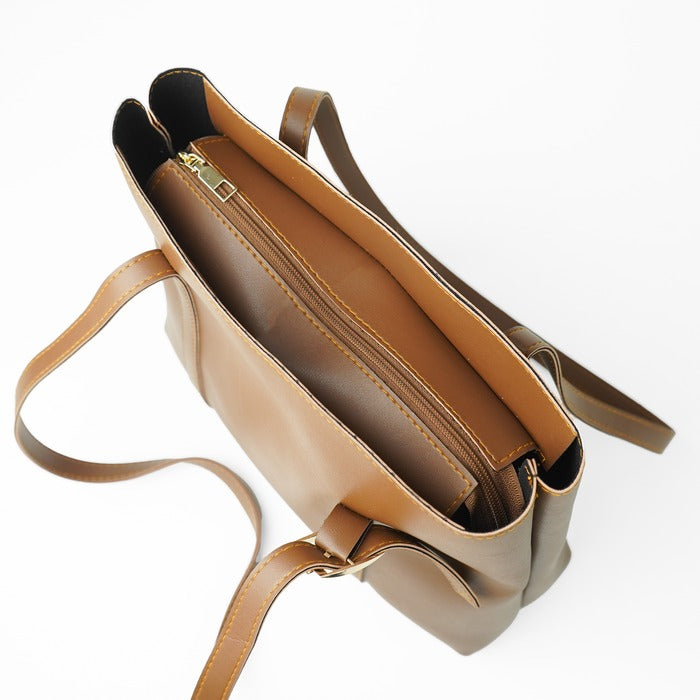 Bliss – Special Edition 3-Piece Tote Set (Brown)