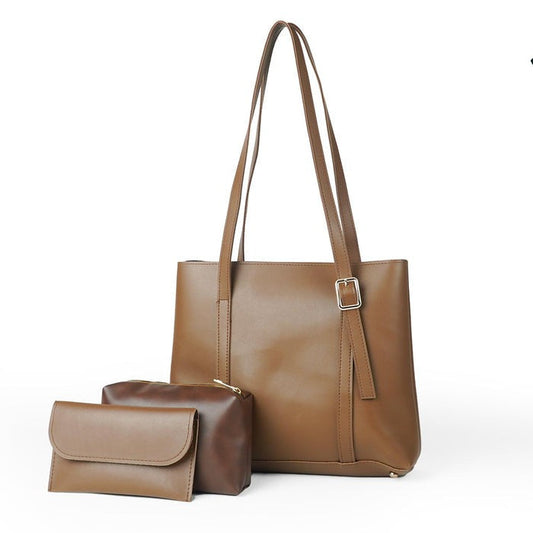 Bliss – Special Edition 3-Piece Tote Set (Brown)
