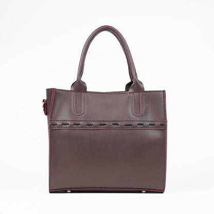 Gulnār – 3-Piece Shoulder Bag Set (Maroon)